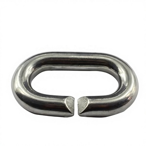Stainless Steel 316 Marine Connecting Link 10mm CHAIN EMERGENCY C LINK Ring Rigging Kayak <b>Yacht</b> Boat Hardware Accessories Stainl - Product Image 1