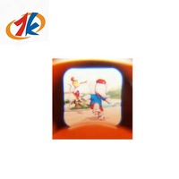 Jouet viseur d'appareil photo pour enfants, visionneuse de diapositives rétro portable, accessoire éducatif de découverte avec images, logo personnalisé, commande en gros