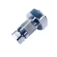 Connecteur de serrage de prise mâle DIN 7/16 d'usine pour câble superflexible 1/2