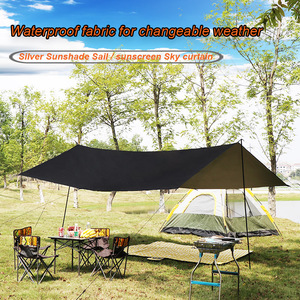 Auvent d'extérieur personnalisé, bâche de Camping, pôle de tente, abri solaire, voile, <span class=keywords><strong>pergola</strong></span> parallèle - Product Image 2