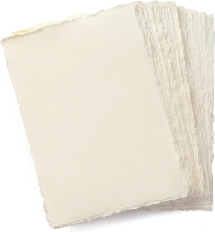 Handmade Luxury Eco Friendly A4 Cream