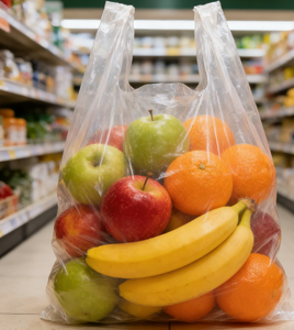 Bolsa de Compra de Plástico PE de Precio Económico <span class=keywords><strong>MU</strong></span> con Impresión en Huecograbado, Engrosada de 0.1mm, 20x30cm para Uso en Alimentos y Supermercados - Product Image 5