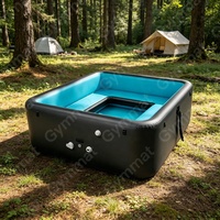 Piscine gonflable grande et profonde à prix de gros, fabriquée en Chine, en matériau Drop Stitch, durable pour une utilisation prolongée en extérieur dans la cour.