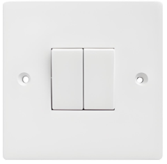 Interruptor de Pared Eléctrico Serie Blanca Clásica 1, Interruptor de Control de Timbre, Interruptor de Pared - Product Image 3