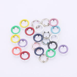Snap Prong Button Edelstahl Ring Prong Snap <span class=keywords><strong>Botton</strong></span> - Product Image 1
