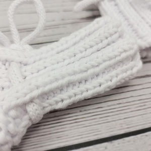 Chaussettes pour bébé en coton 100% pour bébé Chaussettes en <span class=keywords><strong>crochet</strong></span> pour bébé garçon Chaussons pour nouveau-né - Product Image 5