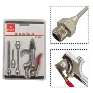 Mini Compresor de Aire, Pistola de Aire, Kit de 5 Piezas para Limpieza de Polvo y Uso en Taller - Product Image 5