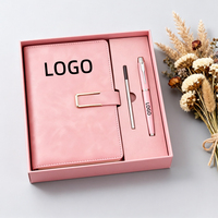Nouvel ensemble cadeau personnalisable de carnet de notes professionnel de haute qualité, lisse et solide, pour femme, idéal pour les festivals, avec stylo inclus