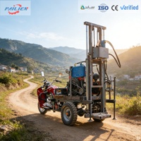 Foreuse à trois roues 150M 200 mètres, montée sur véhicule diesel, pour puits d'eau, à vendre en Afrique