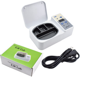 <span class=keywords><strong>Sjk</strong></span> Tandheelkundige Laboratoriumapparatuur Paraffine Wax Smelter Verwarmer 4-Well 120W Harsen Smeltende Tandwaxpot - Product Image 1