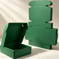 Boîte cadeau cosmétique et soin de la peau en carton ondulé, durable, personnalisée, avec couvercle à charnière, écologique, pour vente en gros et expédition en ligne