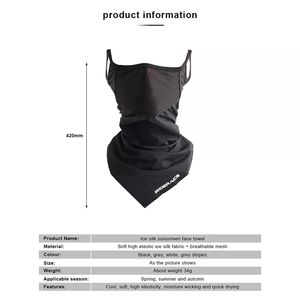 RIDERACE-Masque Triangle à <span class=keywords><strong>Oreille</strong></span> Suspendue d'Été, Foulard pour Cyclisme, Chasse, Randonnée, Pêche, Ski, Sports, Femmes - Product Image 6