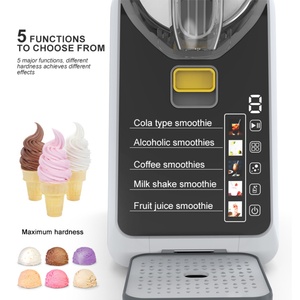 Machine à slush électrique portable nouvelle conception été 2026 pour la maison, mini sorbetière avec écran couleur numérique - Product Image 5
