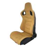 Sièges de simulateur universels réglables de style sportif, sièges baquet de course de haute qualité pour accessoires automobiles