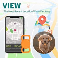 Etui de protection en silicone pour étiquettes pneumatiques personnalisées avec traceur GPS pour chien et chat
