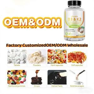 OEM/ODM fábrica personalizada vitamina D3 + K2 Softgel suplemento nutricional para adultos salud ósea colágeno cápsula dosificación - Product Image 6
