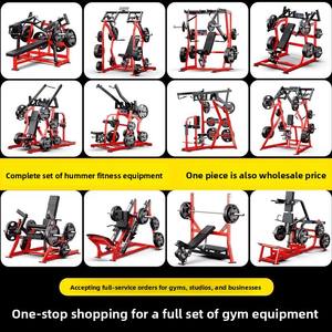 Máquina Multifuncional para Piernas Hummer F900 Serie Hummer: Entrenador Comercial de Hombros, Pecho y Espalda, Sentadillas, Flexiones de Piernas y Elevaciones de Cadera - Product Image 5