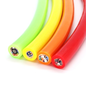 Câble Flexible pour Tuyau Robot Vectran Renforcé Pipeline Inspection Crawler PUR Câble D'alimentation - Product Image 2