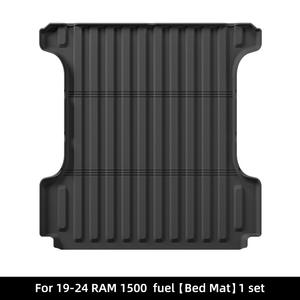 Tapis de sol de voiture en <span class=keywords><strong>TPE</strong></span> écologique imperméable à l'eau, 3 pièces, 19-24 Dodge Ram 1500, 3,5 mm d'épaisseur, motif uni - Product Image 6