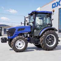 LUYU Direktvertrieb Traktoren Multifunktionale Maschine Dieselmotor Mini-Landwirtschaftstraktor 4x4 für Bauernhöfe