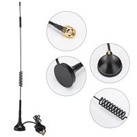 Antenne à base magnétique 4G LTE à gain élevé 698 2700 MHz, câble SMA mâle RG174, omnidirectionnelle MIMO, routeur CPE sans fil