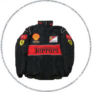 Traje de Carreras F1 Bordado/Sublimado de Manga Larga Informal para Ciclistas y Motociclistas para Motociclismo y Automovilismo - Product Image 2