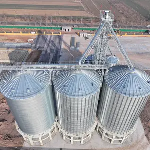 steel hopper bottom silo cafe grain storage silo prices