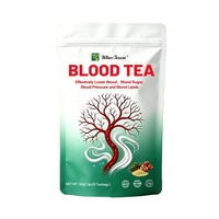 Tisane Jiaogulan et Aubépine 100% Naturelle Mélange de Plantes Sachet de Thé Marque Privée Boisson Herbal