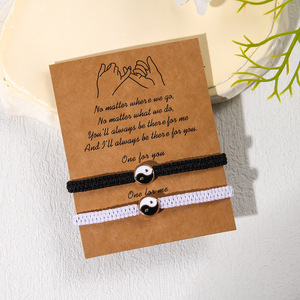 Tai Chi Bagua <b>Bracelet</b> Woven <b>Rope</b> Adjustable Unisex Jewelry Gift For Valentine's Day - Product Image 3