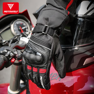 MOTOWOLF Prix le plus bas, gants chauffants en cuir pour moto, moto, ski pour hommes, en stock - Product Image 6
