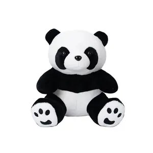 black and white plushie cute panda plush toy soft toys baby plush toy panda stuffed animal