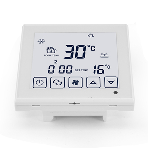 High Quality <strong>LCD</strong> 4pipe WIFI Room Controller <strong>Control</strong> Fcu Fan Coil <strong>Unit</strong> for Heating and Cooling - Product Image 3