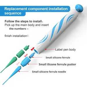 Lápiz de plástico de doble punta para eliminar verrugas, lunares y callosidades - Product Image 5