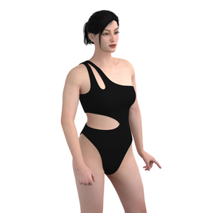 <span class=keywords><strong>Costume</strong></span> da Bagno <span class=keywords><strong>Intero</strong></span> Professionale da <span class=keywords><strong>Donna</strong></span> Monospalla a Vita Alta con Perizoma, Asciugatura Rapida, Impermeabile in Nylon/Spandex - Offerta Speciale - Product Image 2