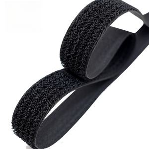 Хит продаж, черное сырье, крючок и петля для шитья, клейкий крючок и петля, липучки для одежды и обуви - Product Image 4