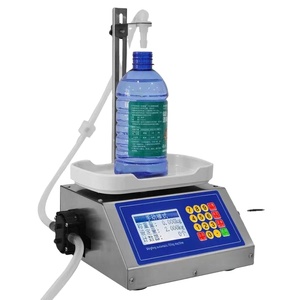 Machine de remplissage semi-automatique pour miel, pâte de sésame, huile comestible, colle, attar visqueux, bouteilles et canettes de bière - Product Image 1