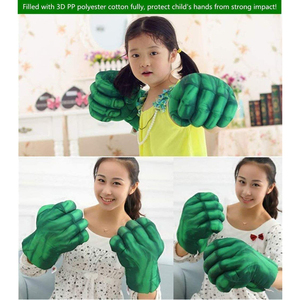 Juguetes de felpa suave para niños y niñas, disfraz de Cosplay, regalos de cumpleaños, <span class=keywords><strong>guantes</strong></span> de <span class=keywords><strong>boxeo</strong></span> de superhéroe - Product Image 3