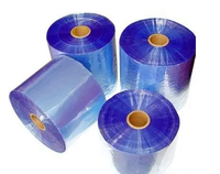 Film rétractable transparent en PVC haute résistance, best-seller, pour l'emballage des bouteilles de boisson, prix départ usine
