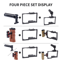 Cage de caméra en alliage d'aluminium pour LUMIX GH5 GH5S Cage de caméra en métal pour vidéo