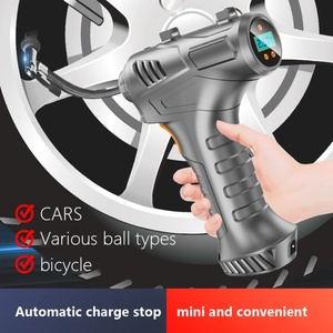 Custom Logo Wireless Handheld Inflation Car Tyre <b>Pump</b> Air Compressor Car Electric Air <b>Pump</b> Mini Portable Air <b>Pump</b> for Car Tires - Product Image 2