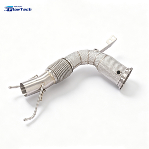 Tubo de Escape de Alto Rendimiento con Protección Térmica para MINI COOPER S F56 B48 2.0T, Sistema de Escape de Alto Flujo de Acero Inoxidable 304, Pieza de Carreras Ensamblable - Product Image 5