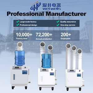 Wetwells Industrial Ari Electric Humidifier Ultrasonik Baru dengan Layar Digital dan Kontrol Kelembapan Otomatis - Product Image 4