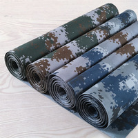Rouleau de tissu en toile camouflage imperméable en gros, textile tissé imprimé camouflage multicolore pour couverture agricole et tentes