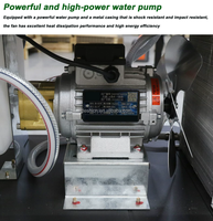 Machine à souder à l'arc argon ACDC WSME-400 TIG à refroidissement par eau, de qualité industrielle, à double impulsion, pour l'alliage d'aluminium et de magnésium.