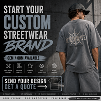 Conjunto de Camiseta y Pantalones Cortos Oversize para Hombre, Estilo Streetwear, Lavado, Algodón, Diseño Gráfico Personalizado, Proveedor OEM, Marca Privada, Venta al Por Mayor, Pedidos al Por Mayor