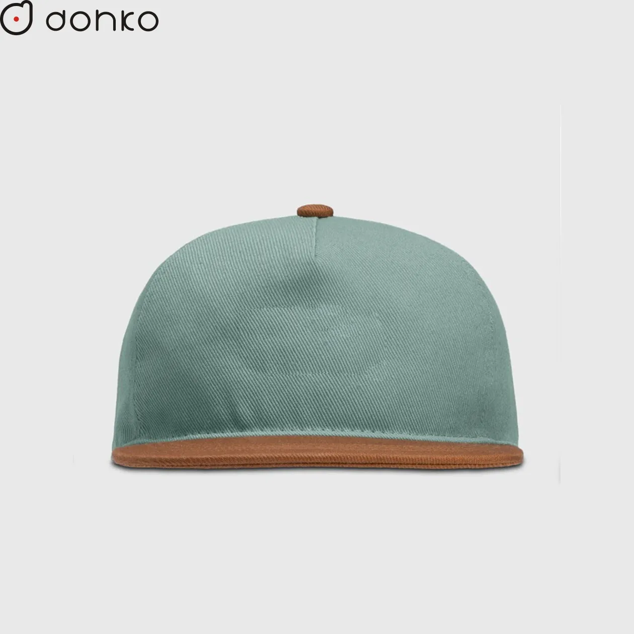 Topi Kustom dengan Bordir Chenille atau Puff Cetak Logo Kualitas Tinggi Twill Snap Back Topi Pakaian Jalan