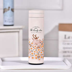 Seaygift Custom Metal Double Wall Stainless Steel Insulated Sport Water Bottle <strong>Large</strong> Capacity 500ml Thermos Vacuum <strong>Flasks</strong> - Product Image 4