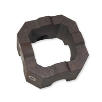 Briques réfractaires cylindriques en magnésie-chrome pour régénérateurs, fours à verre, haute stabilité thermique, soudage, découpe