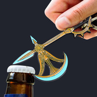 8 modèles de mini-sabres en alliage de 8 à 12 cm inspirés des Sept Pêchés Capillaires, porte-clés pour les fans d'anime, en cadeau