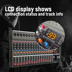 <span class=keywords><strong>Console</strong></span> de mixage audio numérique professionnelle Voxfull CT16 16 canaux avec alimentation fantôme 48V - Product Image 3